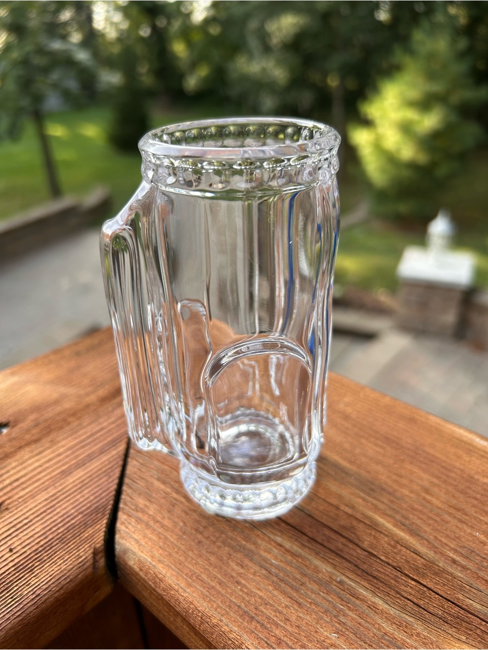 Marquis by Waterford crystal golf bag pen holder / Bud vase Signed Marquis